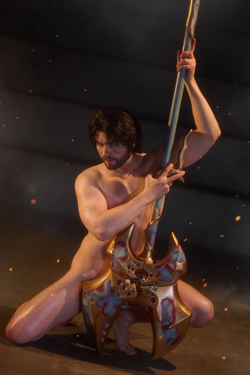 Grayson_Fin's tweet photo. Man of science! 
Jayce Talis cosplay for you, dears 👄 https://t.co/KD1idQf2R5