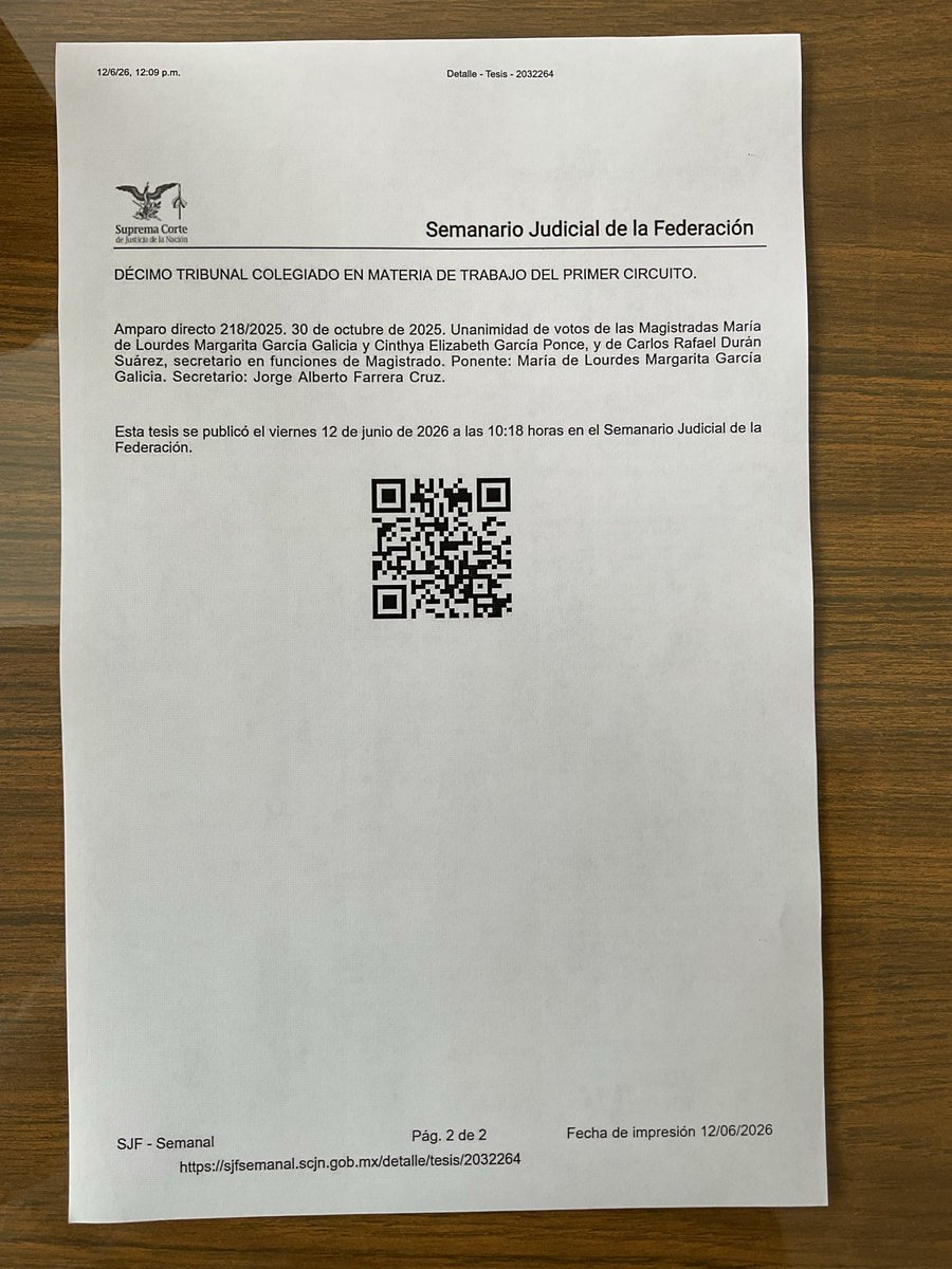 Nicar50's tweet photo. El primer proveído en el juicio laboral, en el que se radica la demanda, se realiza una prevención o un apercibimiento , debe notificarse de forma personal en el domicilio señalado. https://t.co/sgcr2OnoQY
