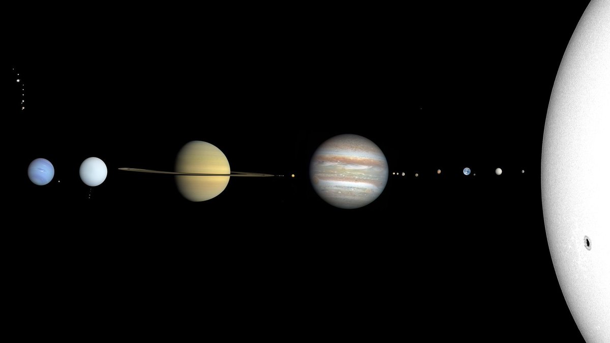 latestinspace's tweet photo. Average temperature on planets in our solar system 🌡️: 

Mercury 333°F (167°C)
Venus 867°F (464°C)
Earth 59°F (15°C)
Mars -85°F (-65°C)
Jupiter -166°F (-110°C)
Saturn -220°F (-140°C)
Uranus -320°F (-195°C)
Neptune -330°F (-200°C) https://t.co/PT3bAm0sYN