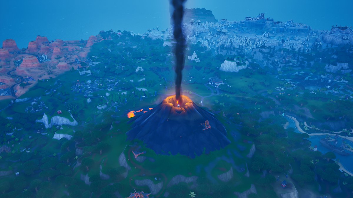 FortTracker's tweet photo. #Fortnite OG Vault Tracking:

Stage: 14
Rune Key: #5
Location: Volcano
Date: June 12th 2:00pm ET

The 5th rune key has been teleported to the Volcano, where players must sacrifice materials to fill up the meter and complete the key. https://t.co/z4ZKTtomcO
