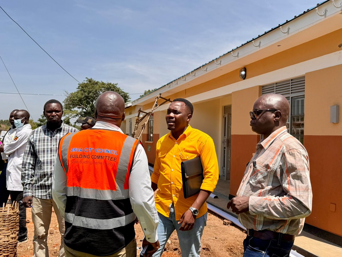 LAlionzi's tweet photo. Today, together with the RCC, Executive Secretaries, and the technical team, we commissioned the new maternity ward at Orivu Health Centre III in Ayivu East Constituency.

We also inspected the ongoing construction of staff houses at Pajulu and Ayivuni Health Centre IIIs.

I thank the Government of Uganda for funding these important projects and commend the technical team for their dedication and commitment to delivering them.