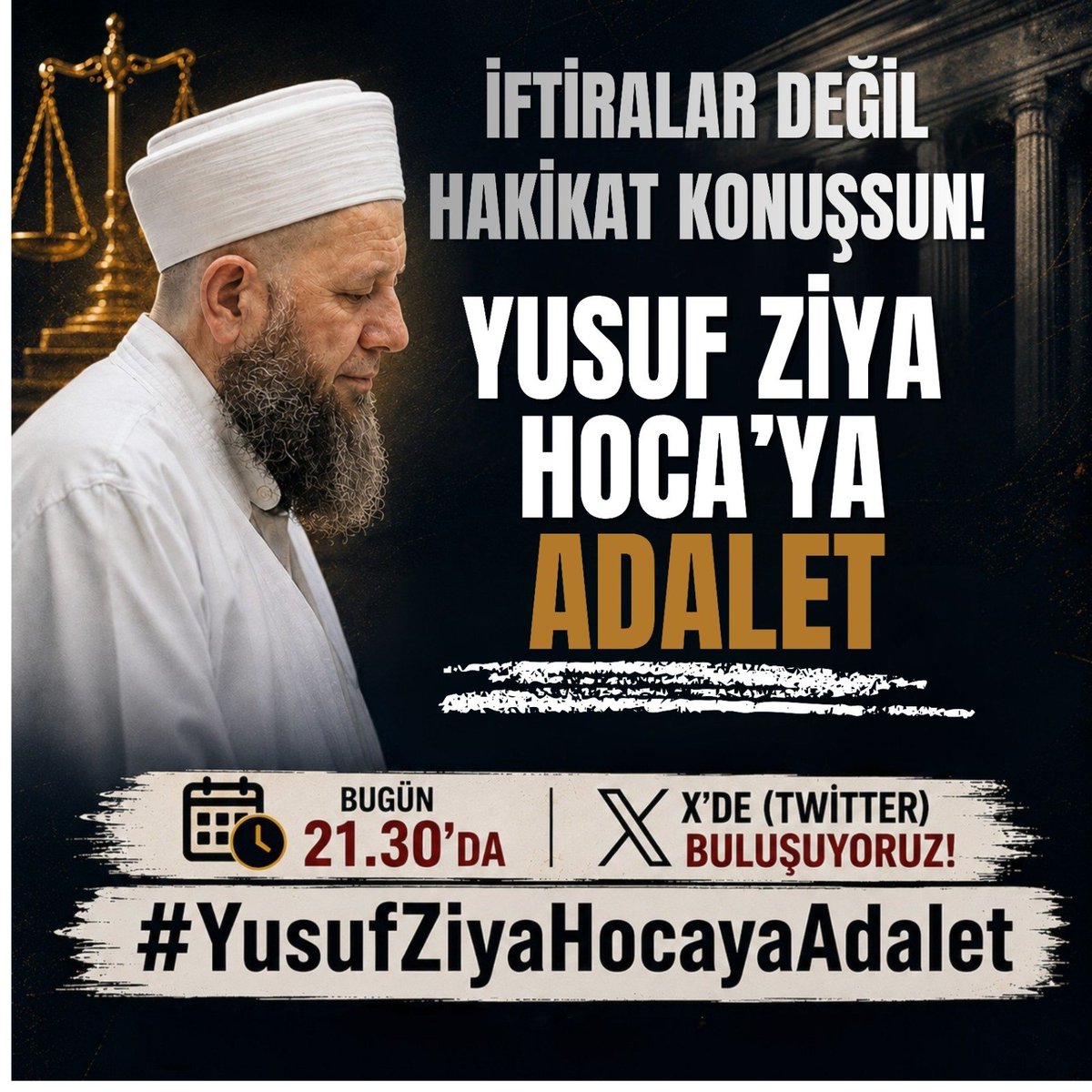 akocak99's tweet photo. #YusufZiyaHocayaAdalet https://t.co/WwTg1NkSjs