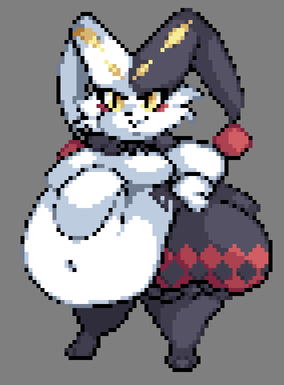 gomu_gyu's tweet photo. For your next trick, you should try a diet- (i love Jesters so much) https://t.co/wzwsQzYgnC