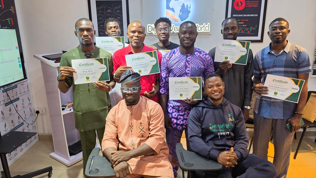 diweworld's tweet photo. Cohort 7 of our Physical Crypto Training is done 🔥

Now it's time for implementation.✌️💪 https://t.co/mspr5TItth