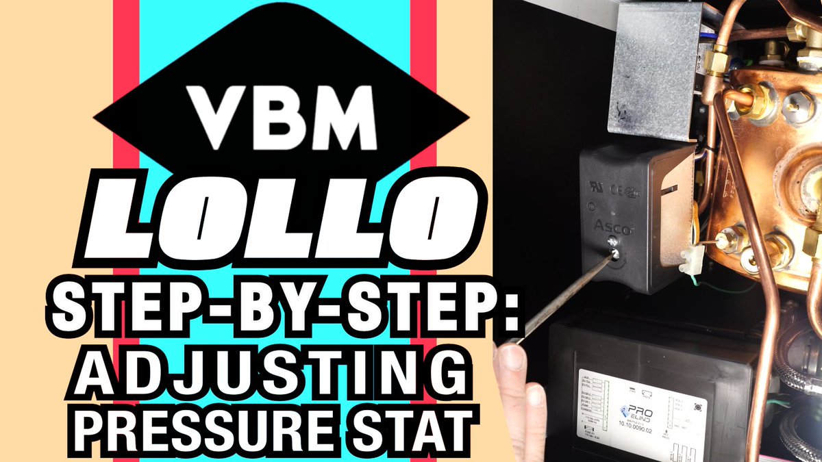 1stline's tweet photo. Small adjustment, big impact. Watch as Java Jim demonstrates how to safely adjust the pressure stat on the VBM Lollo for better temperature control and brewing consistency. ☕🪛
https://t.co/pp4GmkUJdK
#VBM #lollo #espressoAdjustment #stepbystep https://t.co/tltvtOKMwA