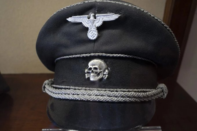 ChrisVizzini's tweet photo. @2PointOhhh @SocialistShinji @BloridaOfficial "No one knew it was a Nazi symbol".

It's the 2nd most recognizable Nazi symbol on the planet. It doesn't look all that similar to a normal skull and crossbones design. It's specifically a Nazi Totenkopf. And he got it in Croatia, a fascist state allied to the Nazis. They knew... https://t.co/Z84uyBuhG0