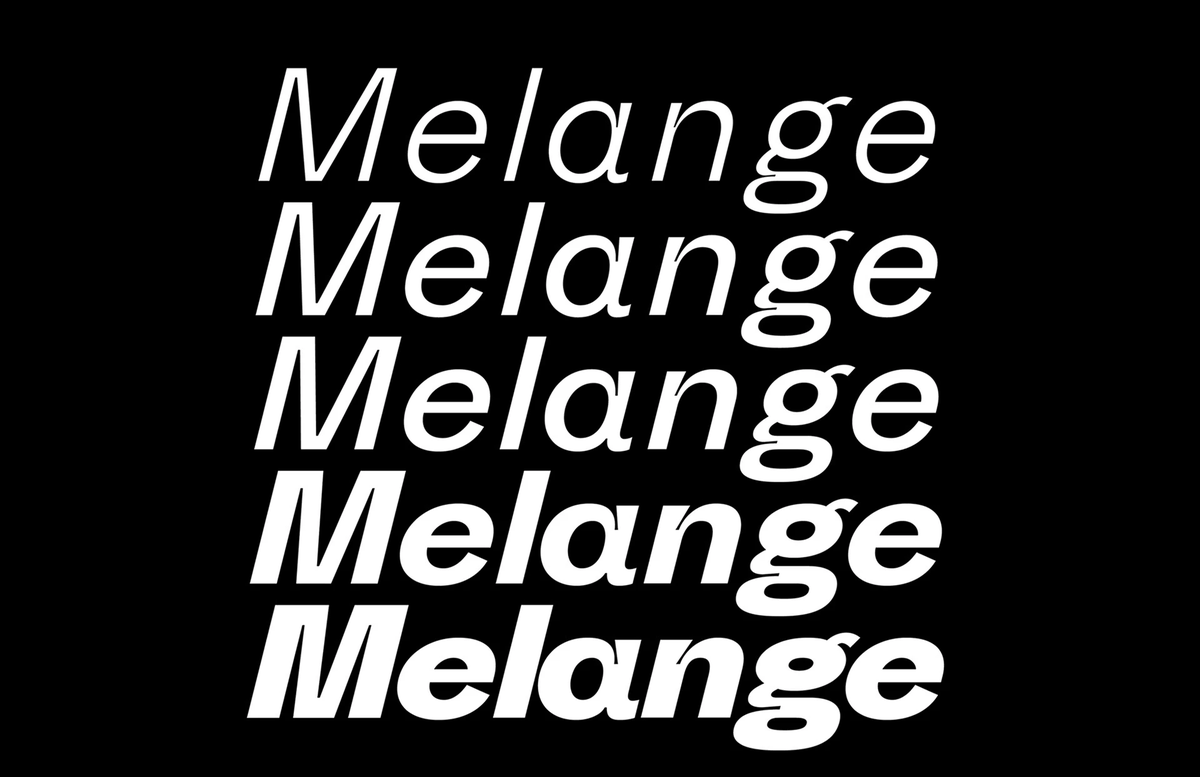 FigsFromPlums's tweet photo. Melange typeface v2.0 by Daniel Stuhlpfarrer https://t.co/ehMDJ3FhjR