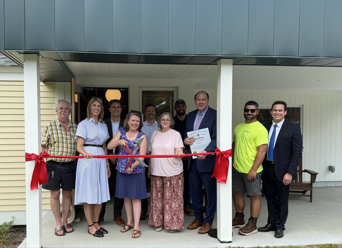 RepLoriTrahan's tweet photo. 📍Acton | Today we cut the ribbon on Acton’s new Community Center!

I was proud to deliver $1.3 million in federal investments for this project, and our local and state partners stepped up to bring it across the finish line.

Thank you to everyone who spent years making this vision a reality!