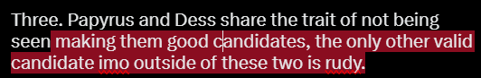 azureskips's tweet photo. @zalkain_ @BrandmanDrawz one. its a community shitpost that somehow lasted since chapter one and is one of few candidates remaining 

two. genuinely might make sense if done right even if it piss off the community to some degree over the antlers 

sc for text limit might be poor explaining wise but https://t.co/n41lbe6Y5b