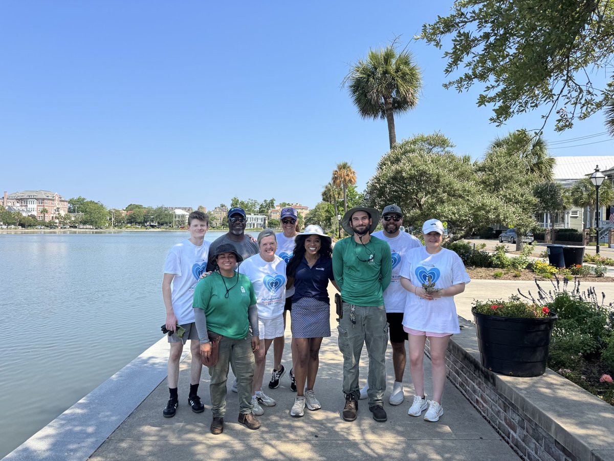 WCBD's tweet photo. DAY OF CARING: From station to station, coast to coast, we’re getting out in the community to give back. It’s our annual Nexstar Founder’s Day of Caring, and this year we’re supporting Charleston Parks Conservancy &amp; getting our hands in the soil. #NexstarNation #NexstarFDOC2026 https://t.co/CQOVntGTwE