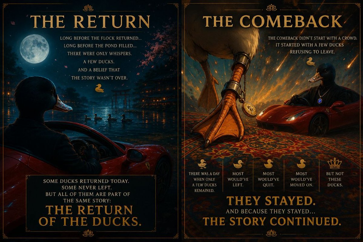 TION_2k's tweet photo. @mrpunkdoteth The future favorites always look ordinary at first.

Few understand.
Fewer commit.

That's why we're here now.

$KUACK 🦆💎 https://t.co/eYcQLWqgps