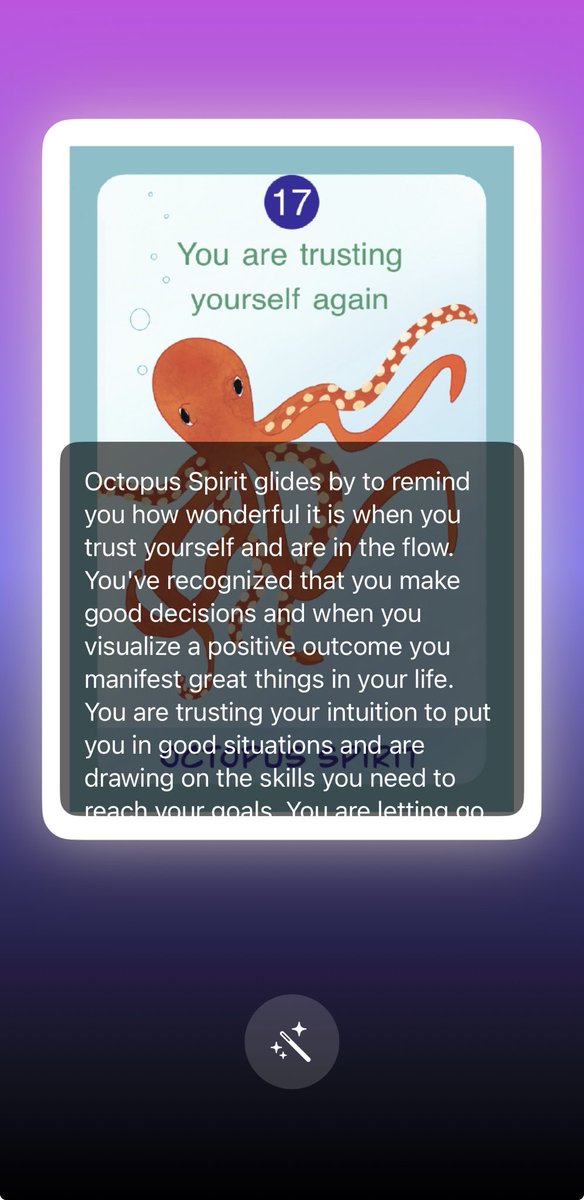 gardentiger's tweet photo. #CardOfTheDay #OctopusSpirit #ANSOracle You are trusting yourself again 🐙🧡✨ https://t.co/7WGWHz9O9Y