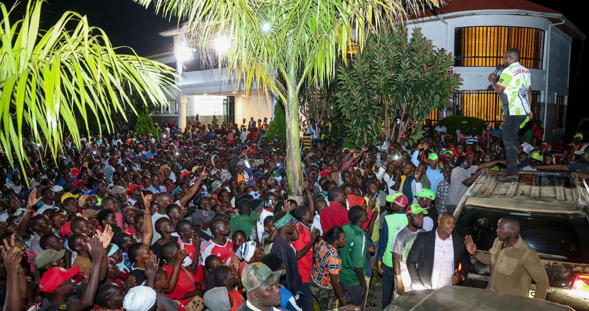 rigathi's tweet photo. Western Kenya must be an integral part of the transformative agenda to reclaim our country from misrule.

This region, which commands a substantial number of votes and boasts a large, vibrant population, must be at the forefront of social and political transformation.

This evening, I had the honor of engaging with the people of Shikamoli-Makunga in Kakamega County to discuss our way forward. 

Our resolutions have borne fruit, signaling that no regime will ever again manipulate the lives of the people of Western Kenya.

I am deeply convinced that better days lie ahead.