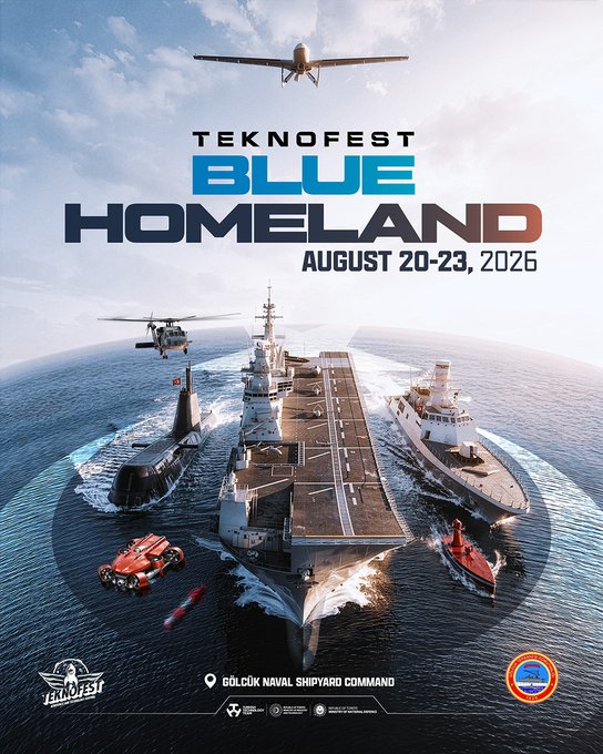 magazinesglobal's tweet photo. event august 2026 - TEKNOFEST INT. -
@teknofestint https://t.co/RnlLvygsLq