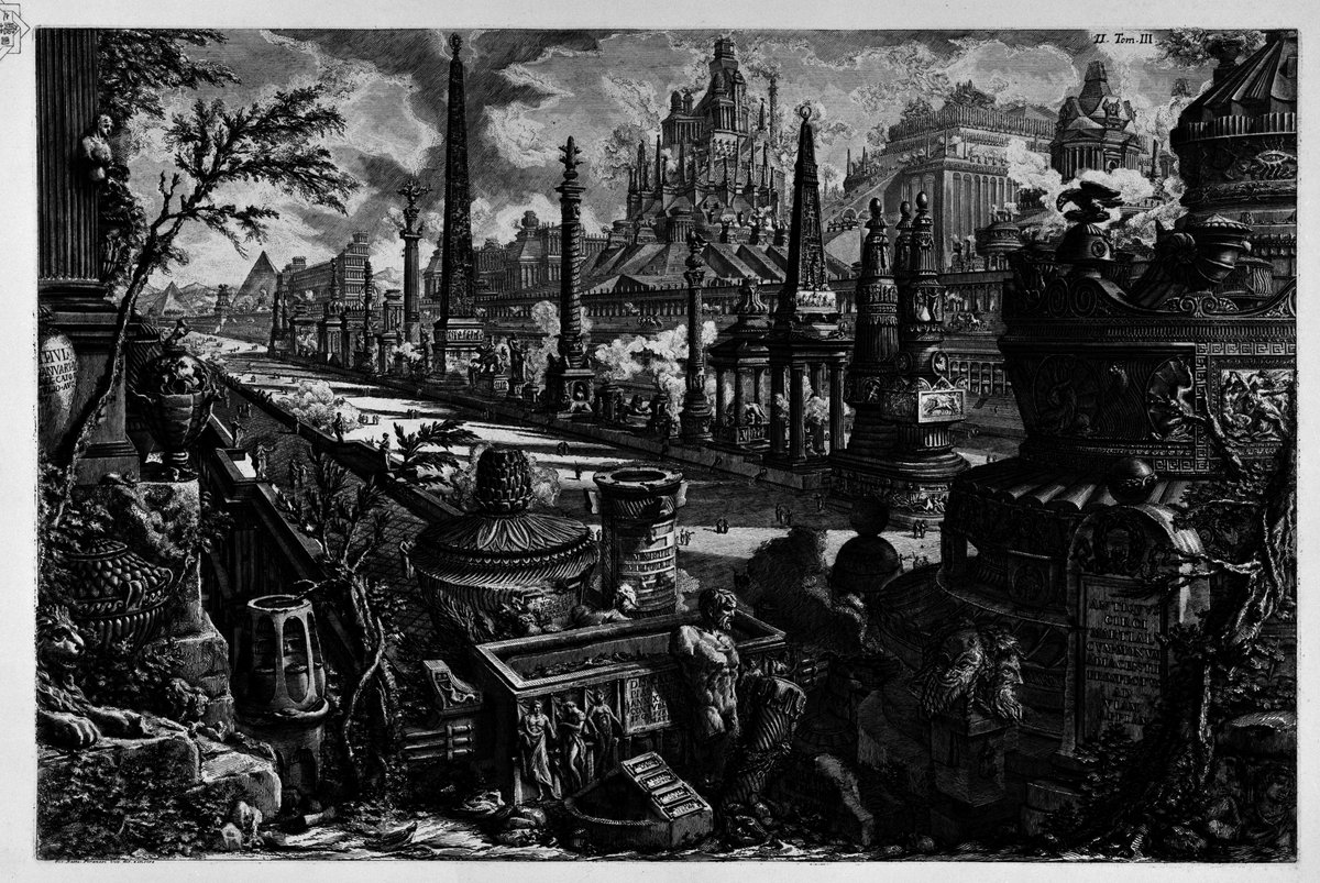 0zmnds's tweet photo. Giovanni Battista Piranesi https://t.co/L3K3JYIgOM