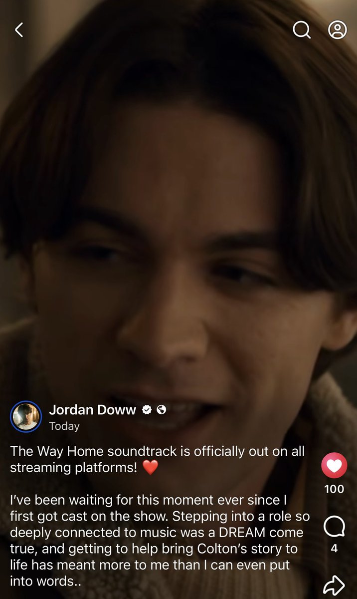 TiffanyC_TWHMod's tweet photo. @JordanDoww Thank you for bringing our young Colton to life. He is loved as much as our @jeffersonb76 adult Colton. Thank you for the time you put in to making this soundtrack and to you both for making this show so loved. 🫶🥺We are still hopeful for @netflix 2 #SaveTheWayHome😉 https://t.co/aT90KiRCGf