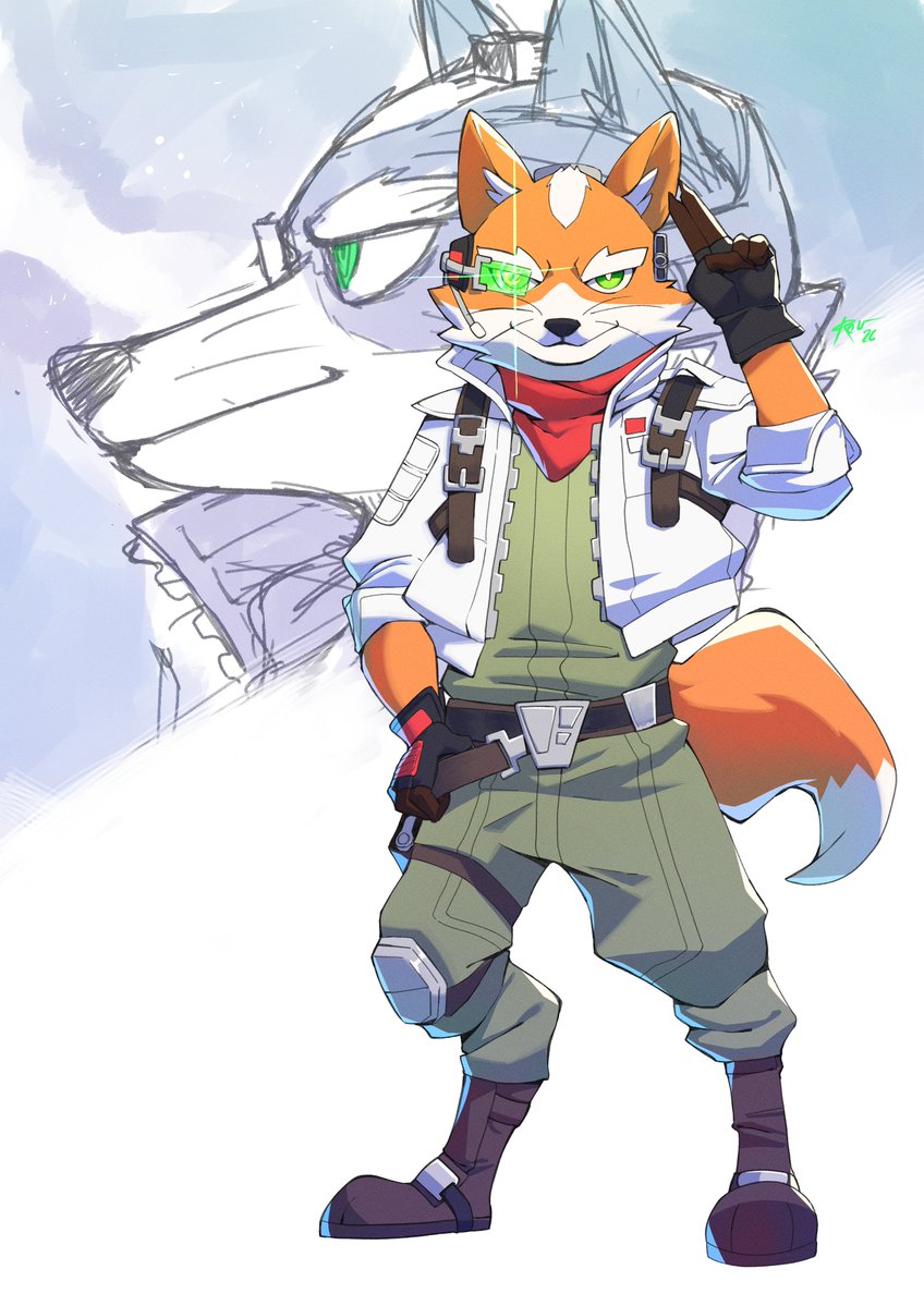 Corviwing's tweet photo. Starfox! Lets rock and roll! https://t.co/LTS2XcYnI6