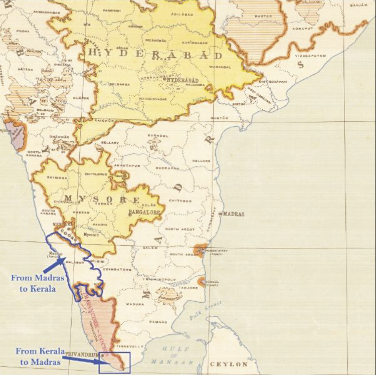 Facts_Kan's tweet photo. This is how Kannada lands were taken by brits
then brits gifted to KL https://t.co/AGcaRrG60O