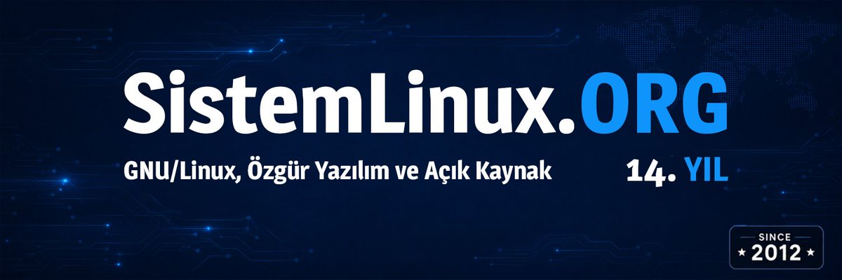 sistemlinux's tweet photo. https://t.co/ZYYts3bcFr