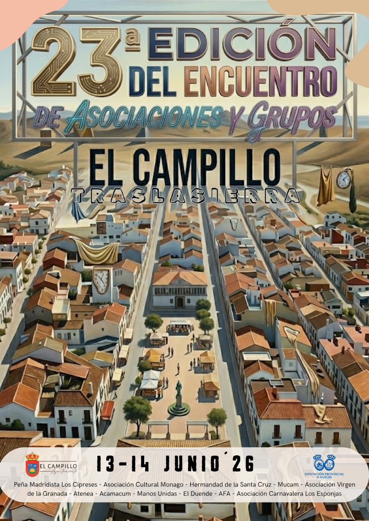 JoseMRG_7's tweet photo. Os esperamos este fin de semana en el XXIII Encuentro de asociaciones de El Campillo- Huelva. Peña Carnavalera “Los Esponjas”
Tendremos el mejor ambiente, buena comida y los botellines más fresquitos!!!
https://t.co/0RFzmZyDhl… https://t.co/FMVvstP4Is