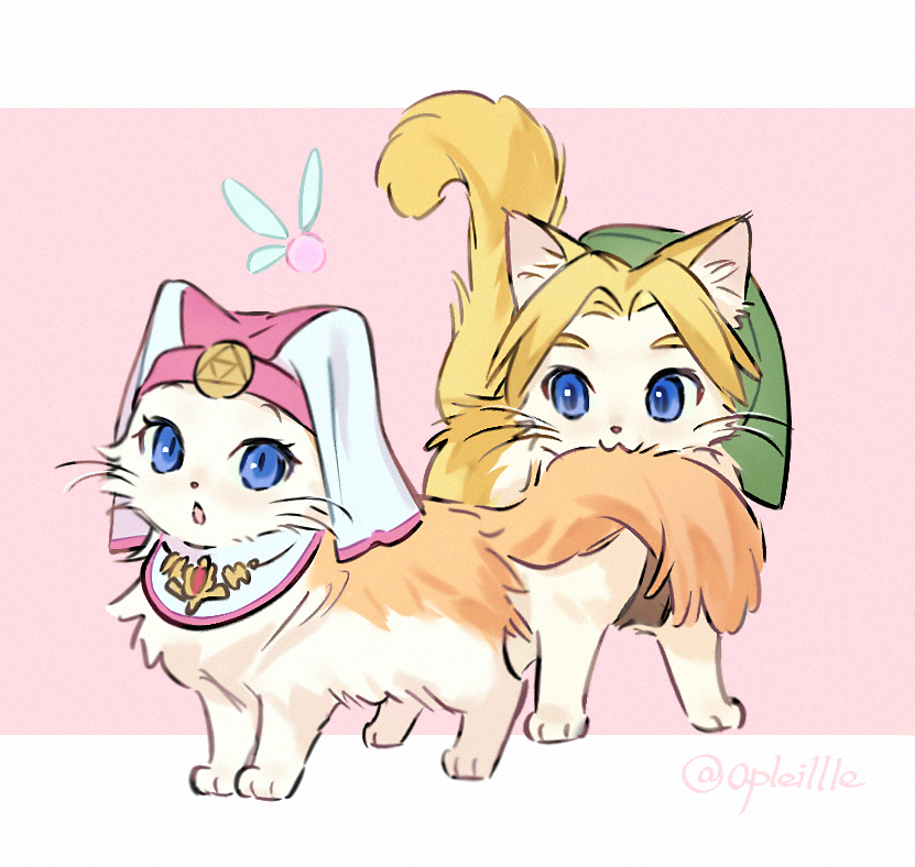 opleillle's tweet photo. 前描いた時オカリンゼル🐈 https://t.co/Hp1riDEzm0