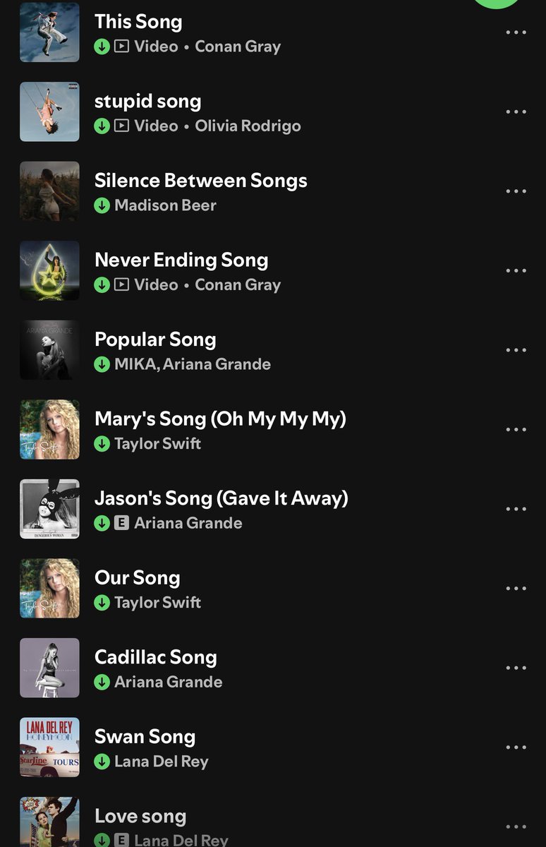 lucknlockets's tweet photo. WHAT SONGS DID I MISS https://t.co/CdOmvHQbVS