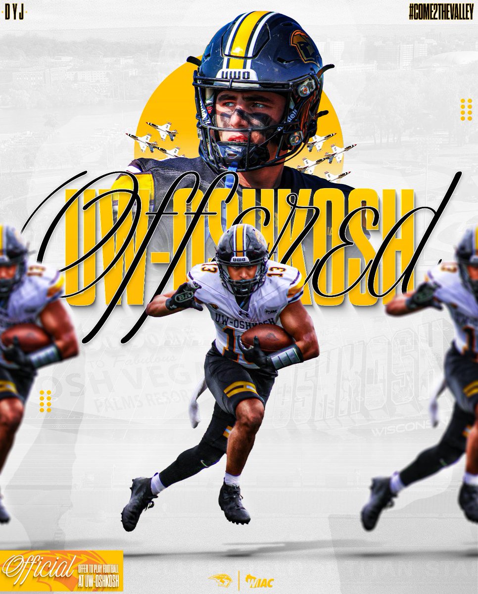 Dre_1ofone's tweet photo. After a great visit and wonderful talk with @coachwellhoefer @DrewSperry3 I am blessed to receive an Offer from @UWOFootball @PeteyBananas @coreymcd12 @MJ_NFLDraft @PrepRedzoneWI @ColeStenstrom @BenjiKamrath https://t.co/xC8oseuqFf
