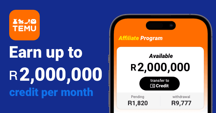 mesh_unique's tweet photo. 🚀 Help Me Earn Instantly – Just 1 Click!
Hi friends! 👋 Join me on Temu’s affiliate program—no payment needed! Just sign up via my link, and I’ll earn up to R100 instantly 💰 PLUS, you’ll get free rewards too! 🎉
🔗 https://t.co/6xjLf2ofKO 🔍 inb213364 https://t.co/rtZncnuWqT
