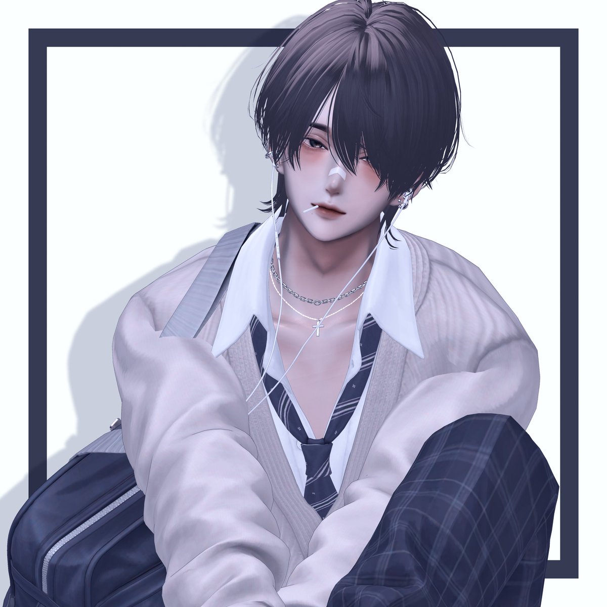 水瀬 イラスト おはよ #VRChat #Minase3D #水瀬集会 #EXTENSION_CLOTHING