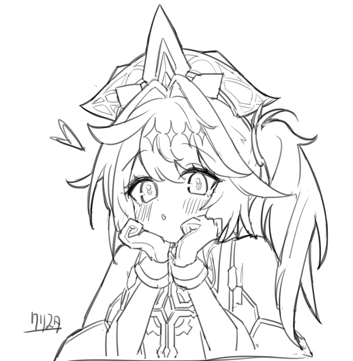 sotea_vt's tweet photo. #星の翼
配信中に落書きしてたやつ。
いっぱいクリスタで戦えて満足したのでクリスタちゃん落書き。 https://t.co/cGpWfm3ZOm