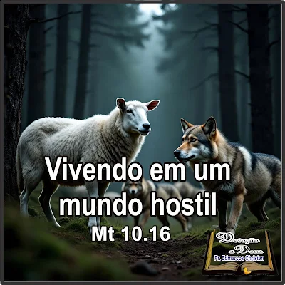 PrEdmarcos's tweet photo. DEVOÇÃO A DEUS: 1910 – Mateus 10.16 – VIVENDO EM UM MUNDO HOSTIL. https://t.co/nqFRpj9d03 https://t.co/J1s6ixc7uL