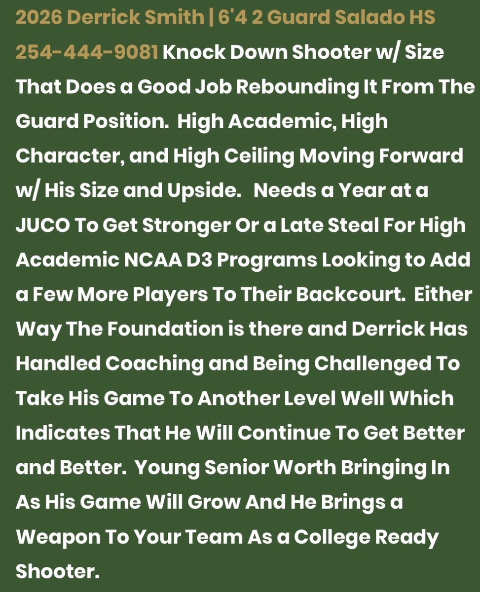 Derrick Smith tweet media