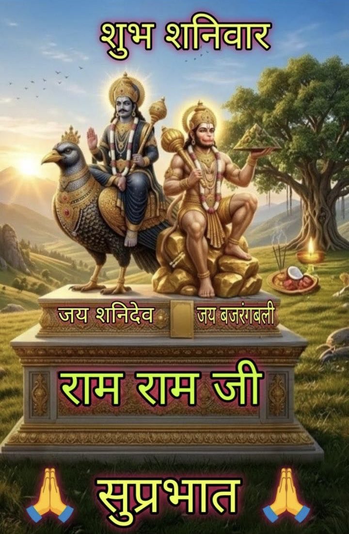BoTwjg's tweet photo. सुप्रभात,जय श्री शनिदेव 🙏🙏 https://t.co/plRIfqvfUS