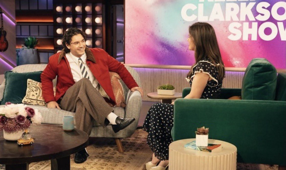 offcampusseries's tweet photo. Belmont Cameli on The Kelly Clarkson Show! https://t.co/cE4SDQwV9p