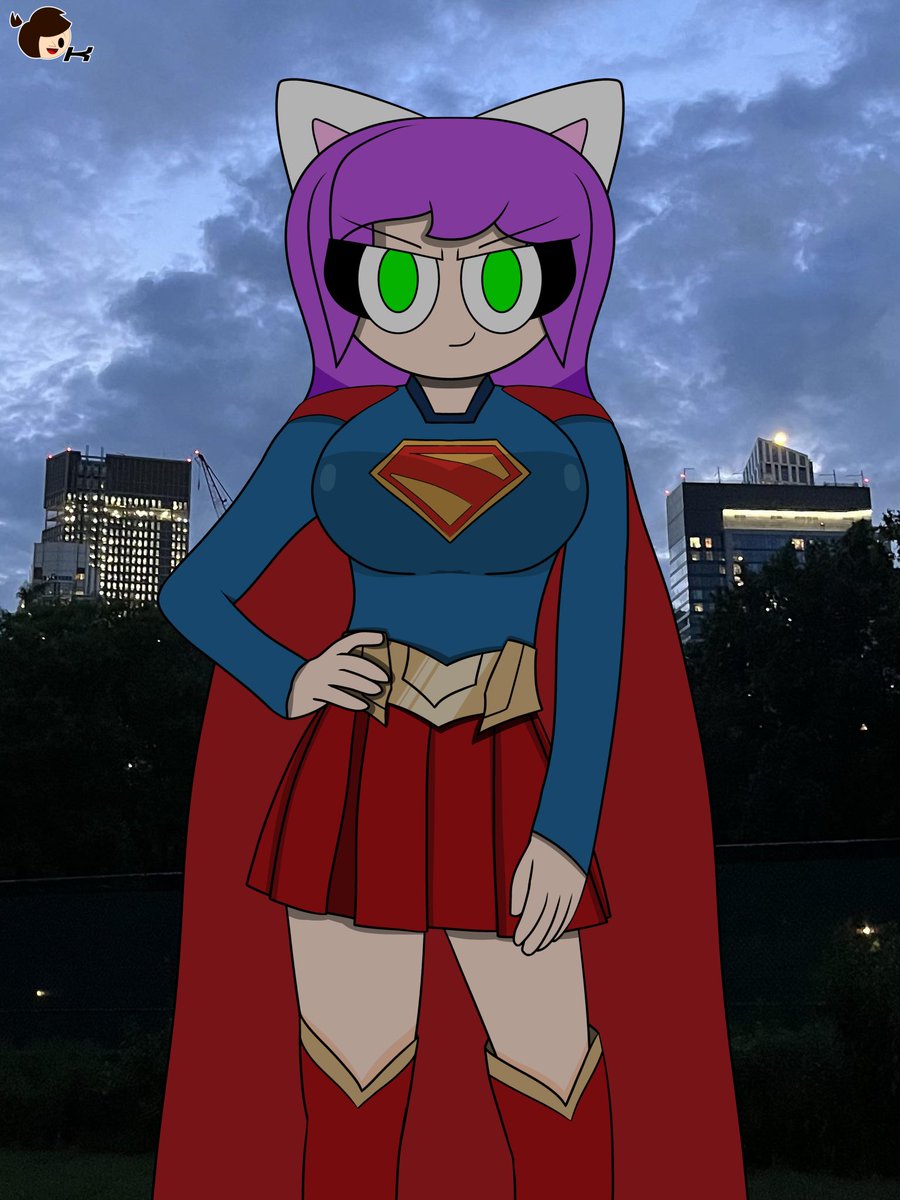 Kingprui40D's tweet photo. ✨💜 Ava as Superwoman 🦸🏼‍♀️💖 https://t.co/NuYKLgBHyT