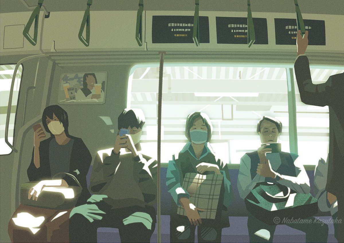 NabatameKaztaka's tweet photo. "Warm Light on the Yamanote Line"
(2024) https://t.co/yIHFBtbtoO