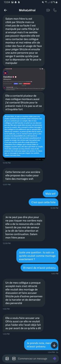 ClahoWisteria's tweet photo. .... J'ai plus les mots. 
voilà la discution en entière de l'époque. Que je n'avais pas. 
Je te retrouverai. 
Qui que tu sois. 
C'est écoeurant.

Quand j'vous dis que, ça fait un moment qu'on veux m'éteindre. 
Il a suffit que je SORTE de la ruche. 
même pas j'étais encore patcholine que ca m'avait forcer a effacer mes messages.