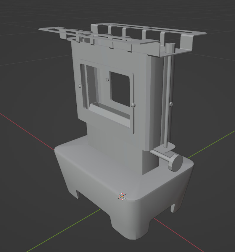 yabrik_'s tweet photo. アイロンストーブの3Dモデルを作り始めて
形が出来てきました！
パーティクルをやってみたいので
火のパーティクルを今後作っていこうと思ってます https://t.co/aqAI4DZVIL