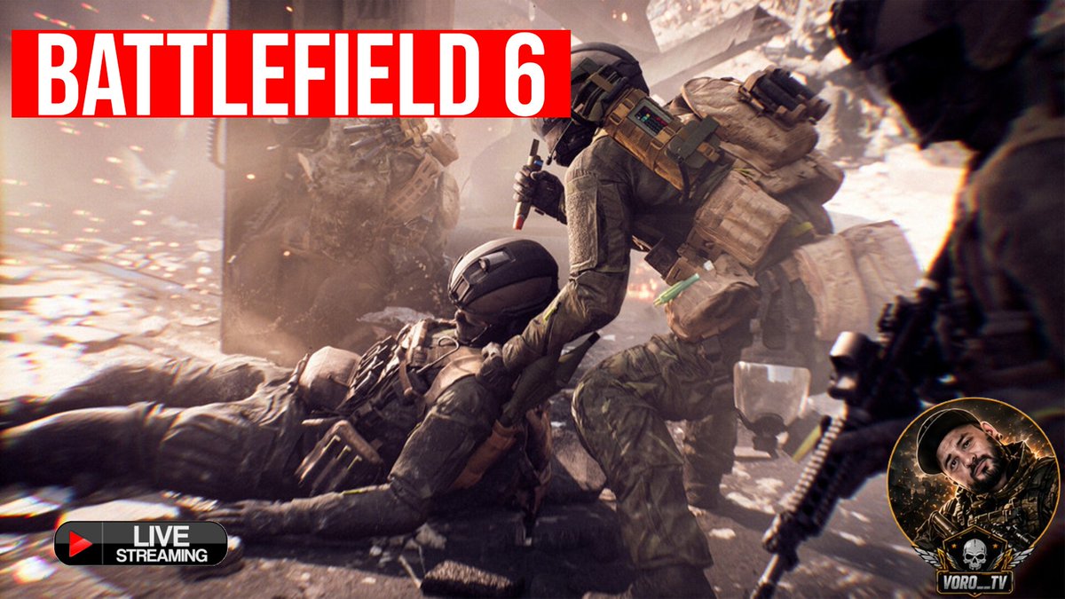 Voro__TV's tweet photo. 🔴📲🔞Completamos retos en Battlefield 6 + Battlefield 1 🎁DROPS  EN LA MORA... https://t.co/Der2XhfLlE a través de @YouTube y @Twitch #battlefield https://t.co/0OmoOWRp0m
