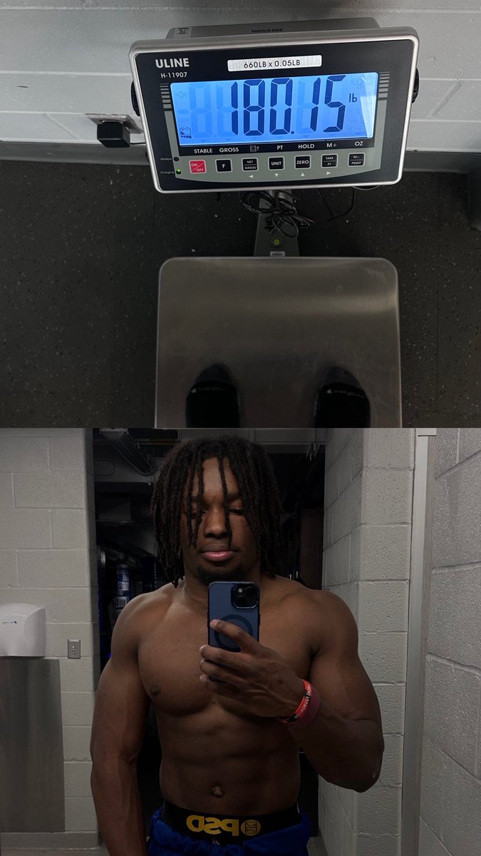 andy_KabalaJr's tweet photo. Gained over 12lbs this off-season. The grind was real! Always lock in! 5ft9 180Lbs WR/DB https://t.co/EpSTjlT65R