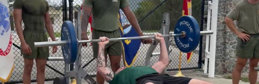 mapetrino's tweet photo. @Ontoudjtrump You're clearly wrong.  If you zoom in, it says 45 lbs.  So I'm not sure what you're game is, and I'll leave here. https://t.co/PwABV7RZoT