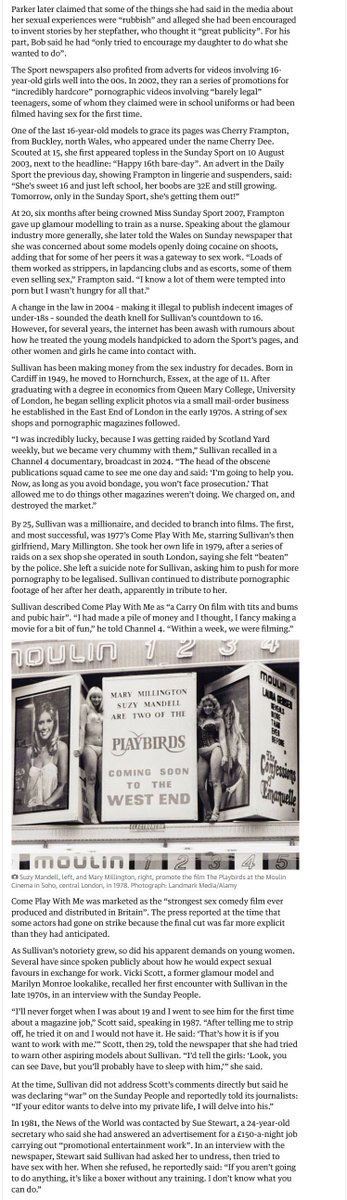 RippleStarterUK's tweet photo. #DavidSullivan model Vicki Scott (now @vicki_rebecca), was 19 when she went to see #DSWHU for work.

1987:  After telling Vicki to strip off, DS tried to have s8x with her but she refused.

DS replied: "That’s how it is if you want to work with me" 
#WHUFC
https://t.co/rGGGPuRRSU https://t.co/QpQoxSNVcy