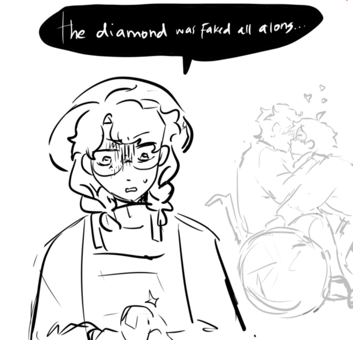 AbbieSeddie's tweet photo. Detective au doodles so I don't go insane 😌 https://t.co/DSPUhxN4HU