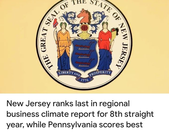 wakeupnj's tweet photo. Way to Go Democrats in NJ, you suck!
Thanks for destroying our businesses
https://t.co/j2nLu8J4QK https://t.co/OUl3X1bwpk