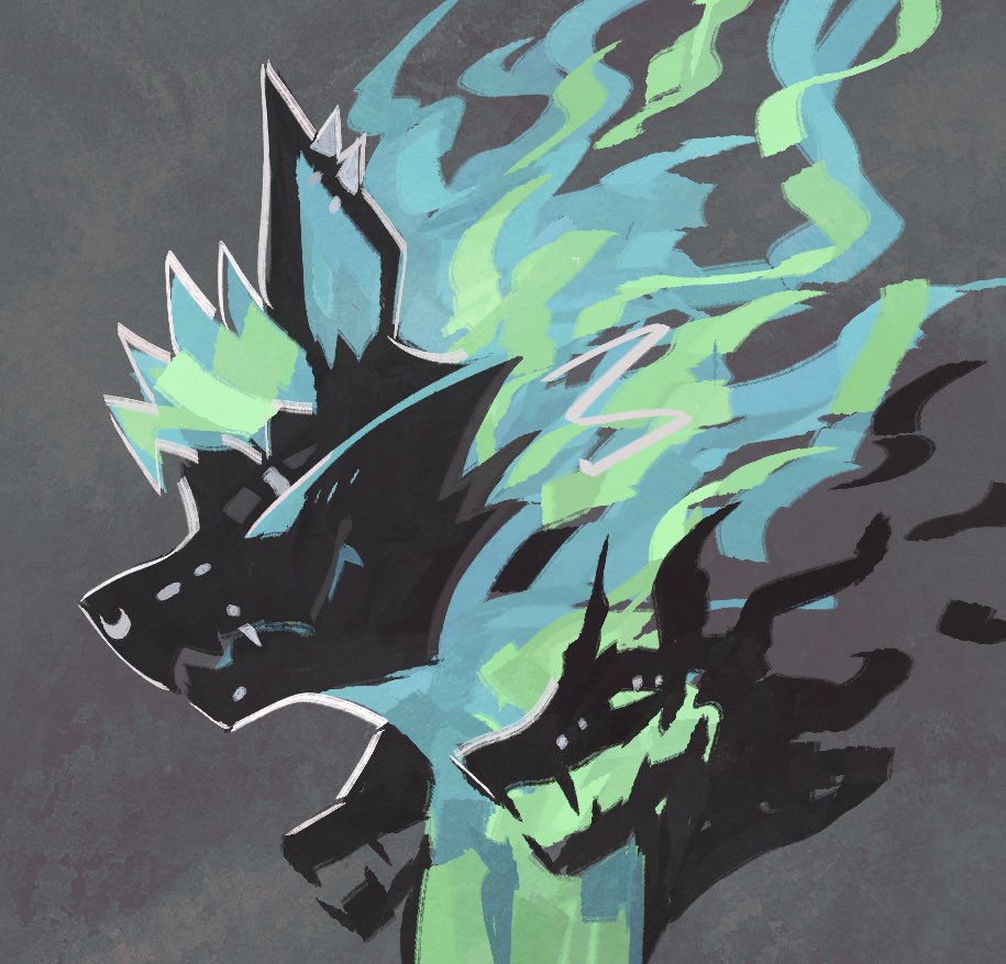 mommy_frog_'s tweet photo. pierced up cerberus sketch 💭💭 https://t.co/gzUNascvdd