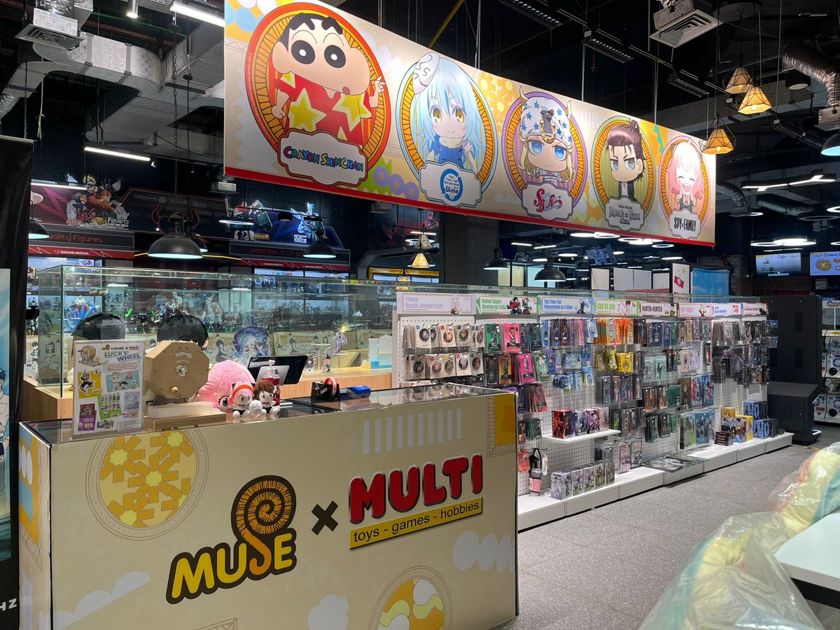muse_indonesia's tweet photo. Muse Corner sedang berlangsung di Multi Toys - Mall of Indonesia
Disini kalian bisa dapetin berbagai macam merch yang pastinya official, limited edition, dan banyak barang juga barang yang import loh!

📍 Multi Toys - Mall of Indonesia, 2nd Floor
📅 12 - 21 June 2026

Jangan lupa mampir, ya~!