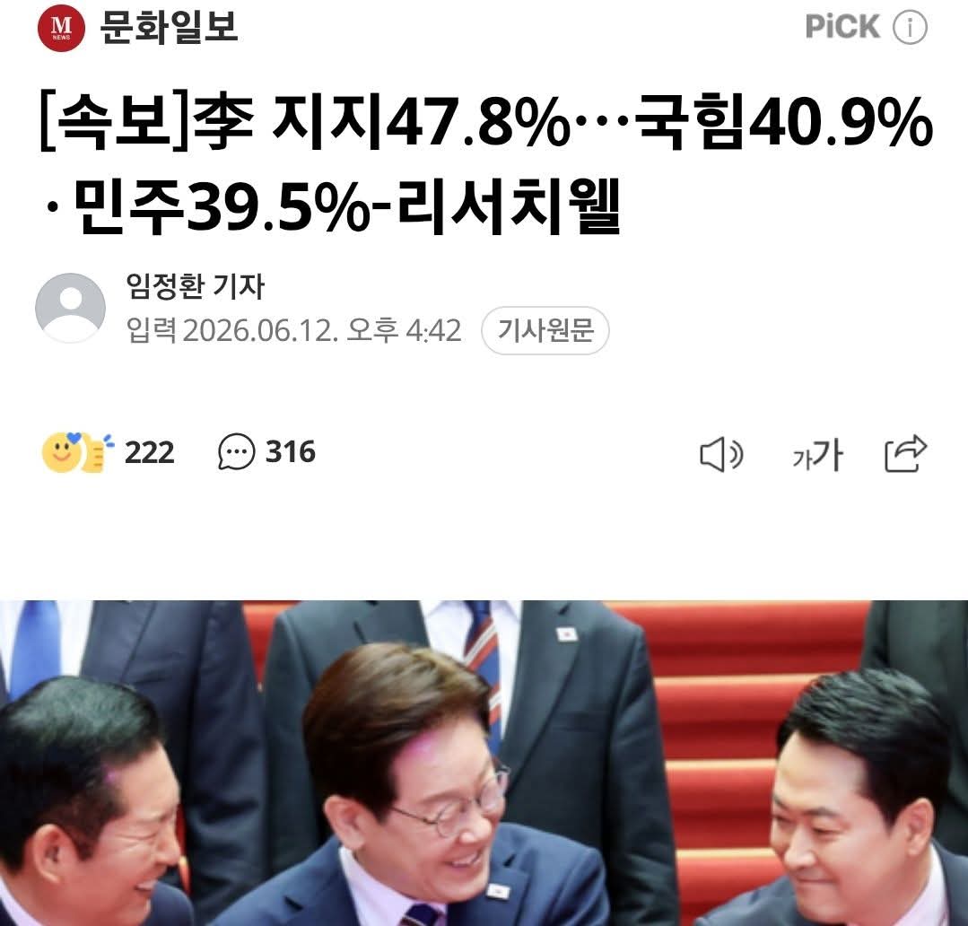 bstaebst's tweet photo. □이재명 지지율 47.8%로 추락, 데드크로스 일상화... 보수 진영, 자신감 회복!

이재명의 국정운영 지지율이 또다시 데드크로스를 기록했다는 여론조사 결과가 발표되면서 여권이 긴장하고 있다. 

https://t.co/hHXqURZ3or https://t.co/LR7U0oiaZZ