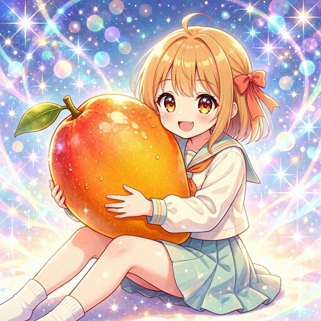 r_AI_mel's tweet photo. ✨🥭🥭🥭✨
#AIイラスト #AIart
(MAIImage2e / GPT4o / DALLE3) https://t.co/q5UBYbGdWi