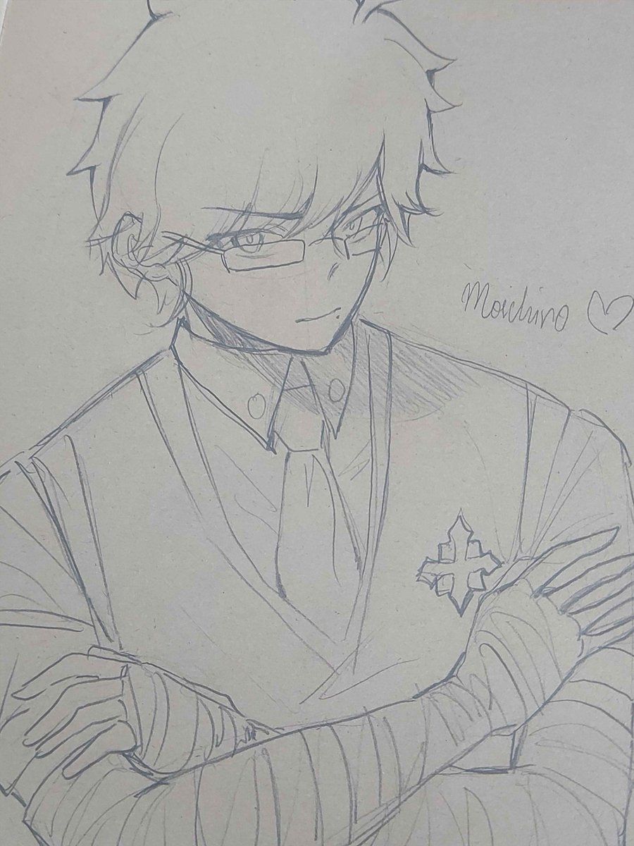 Kumitantei's tweet photo. It's Fan Art Friday!

Each week we're highlighting a lovely piece of Kumitantei art from our community, and we'd love to see yours with #kumifanart!

This week, we have some incredible Moichiro art from @Miyanno13206 / @NjadeVibes! https://t.co/7xnfsP9pae