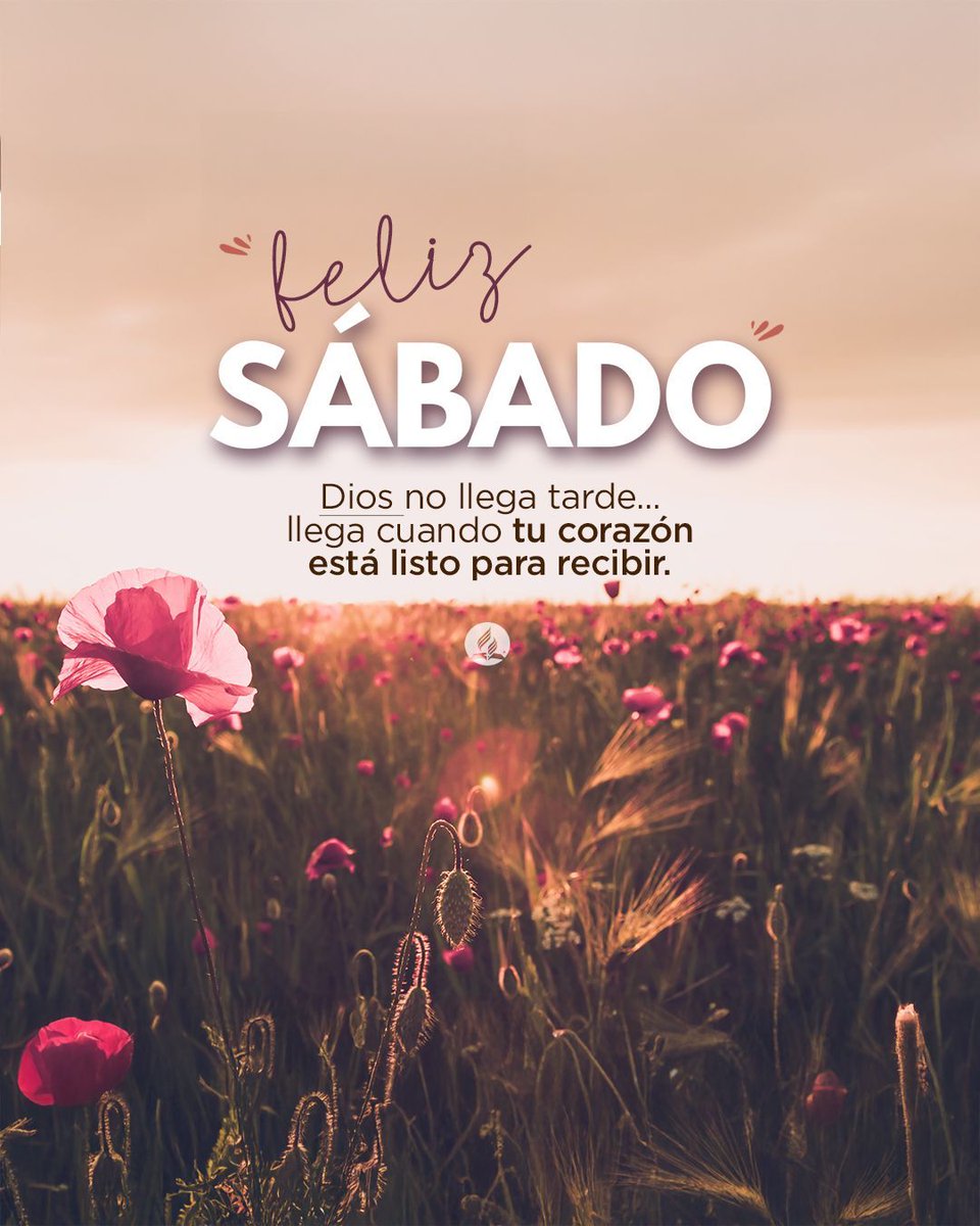 iasdsudamerica's tweet photo. Su tiempo siempre es perfecto. Feliz sábado 🤍🙏

¿Le pones un 🙏 si hoy necesitabas leer esto?

#felizsábado #fe #confíaenDios #bendiciones https://t.co/suwPnfYQ59